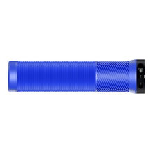 Load image into Gallery viewer, OneUp Components Thin Lock-On Grips - Blue - The Lost Co. - OneUp Components - 1C0842BLU - 056462821943 - -