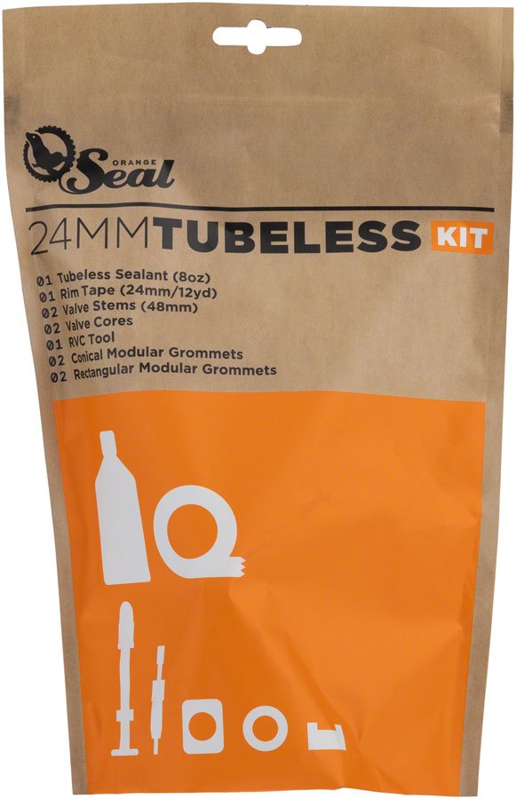 Orange Seal Tubeless Conversion Kit - 24mm Rim Tape - The Lost Co. - Orange Seal - J63941 - 810026600173 - -