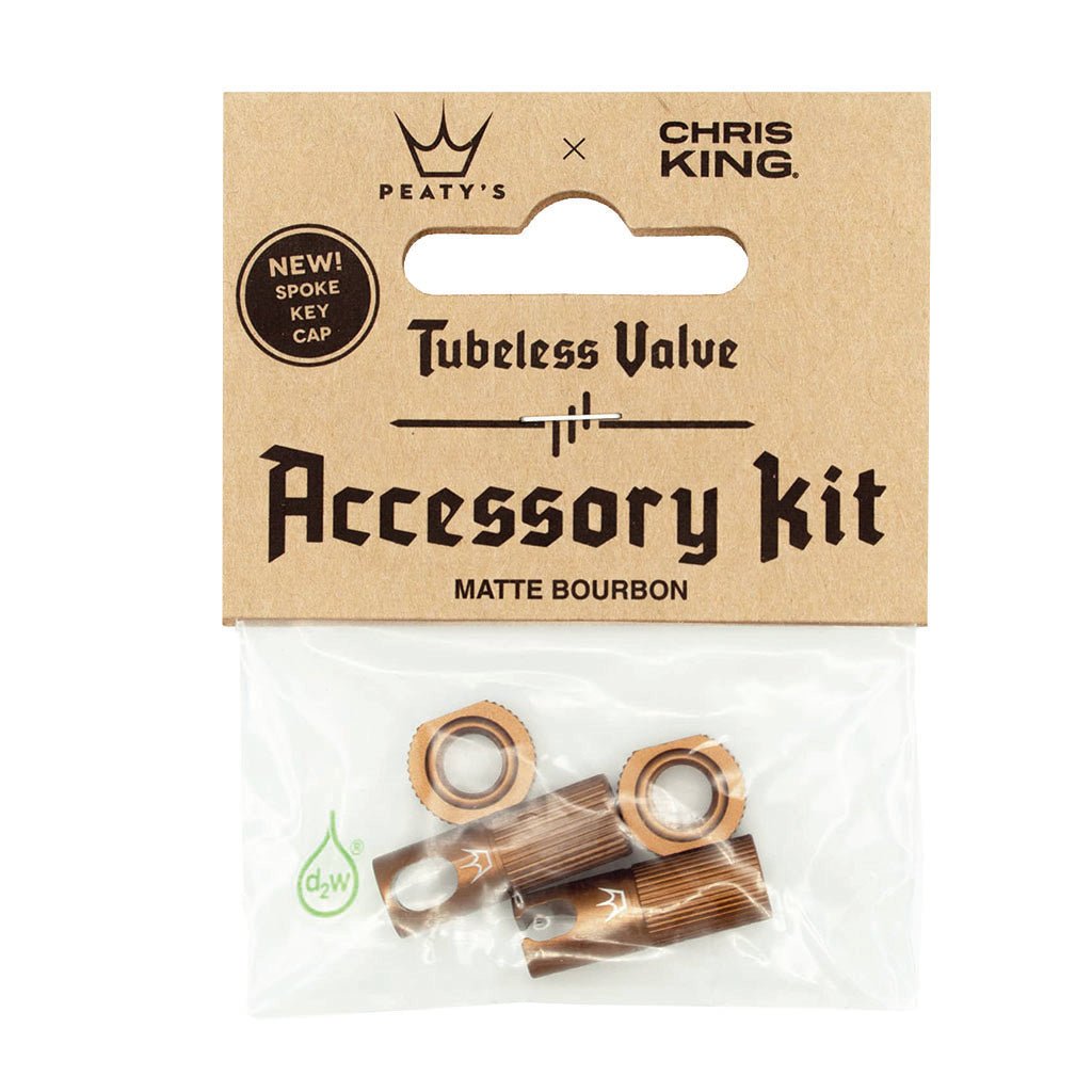 Peatys Tubeless Valve Accessory Kit Bourbon - The Lost Co. - Peaty's - B-YE2701 - 5060541582576 - -