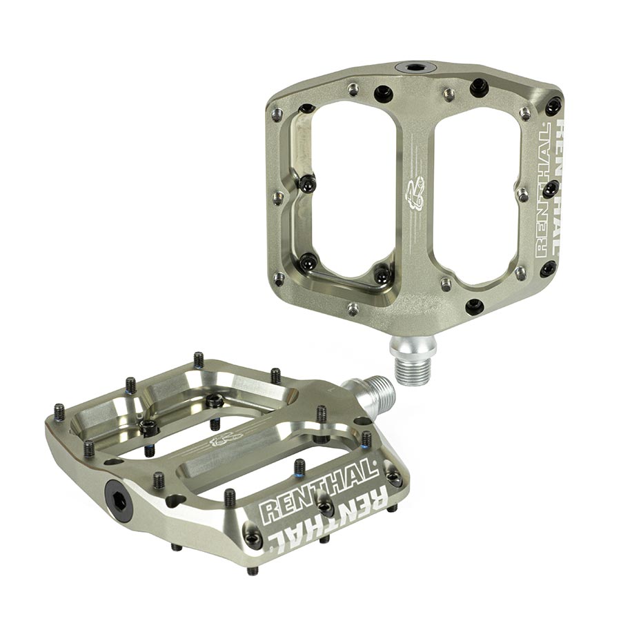 Renthal Revo-F Platform Pedals - Gold - The Lost Co. - Renthal - H451173-02 - 765442162302 - -