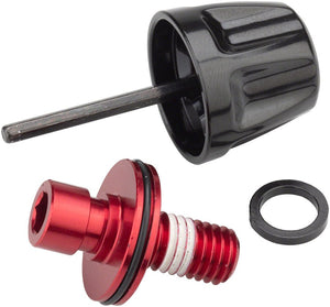 RockShox Motion Control Rebound Damper Knob Kit - Revelation RC A1-A2, Lyrik Select Charger RC C2+, Pike Select B3+, Yari B1, ZEB A2+ ,Pike C1+ - The Lost Co. - RockShox - FK4263 - 710845806391 - -