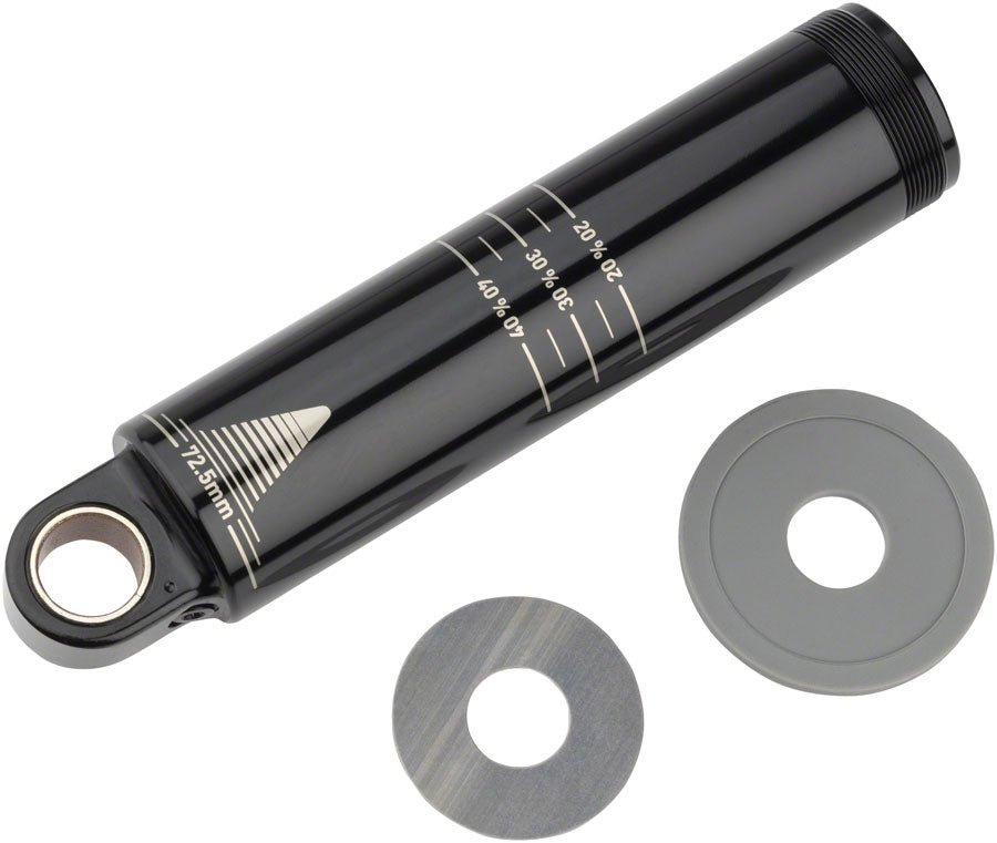 RockShox Rear Shock Damper Body - Standard Eyelet 72.5mm w/ Hydraulic Bottom Out 2.5mm Travel Spacer Super Deluxe C1+ 2023+ - The Lost Co. - RockShox - RS9571 - 710845878923 - -