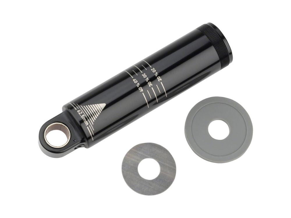 RockShox Rear Shock Damper Body - Super Deluxe C1+ (2023+) - Standard Eyelet - 62.5mm w/ Hydraulic Bottom Out - The Lost Co. - RockShox - 11.4118.054.625 - 710845878886 - -