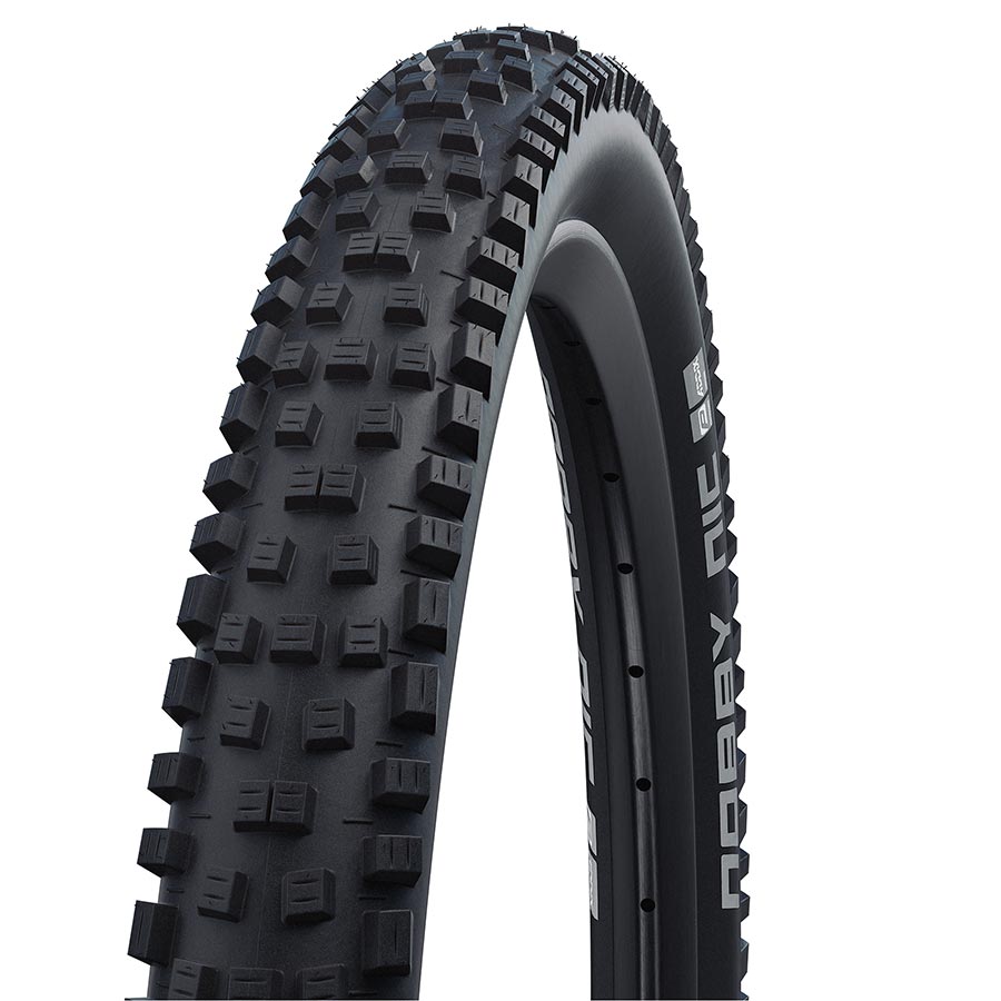 Schwalbe Nobby Nic Mountain Tire 27.5x2.35 Folding Tubeless Ready Addix Performance Perf TwinSkin TL Ready Black - The Lost Co. - Schwalbe - H011840-19-275 - 4026495897853 - -