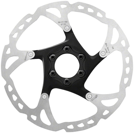 Shimano Deore XT SM-RT76 Disc Rotor - 6-Bolt - 180mm - The Lost Co. - Shimano - BR1023 - 192790598406 - -