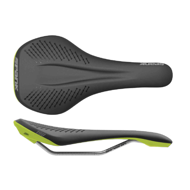 Spank Oozy 220 Saddle Black/Green - The Lost Co. - Spank - B-SP6604 - 4717760769608 - -