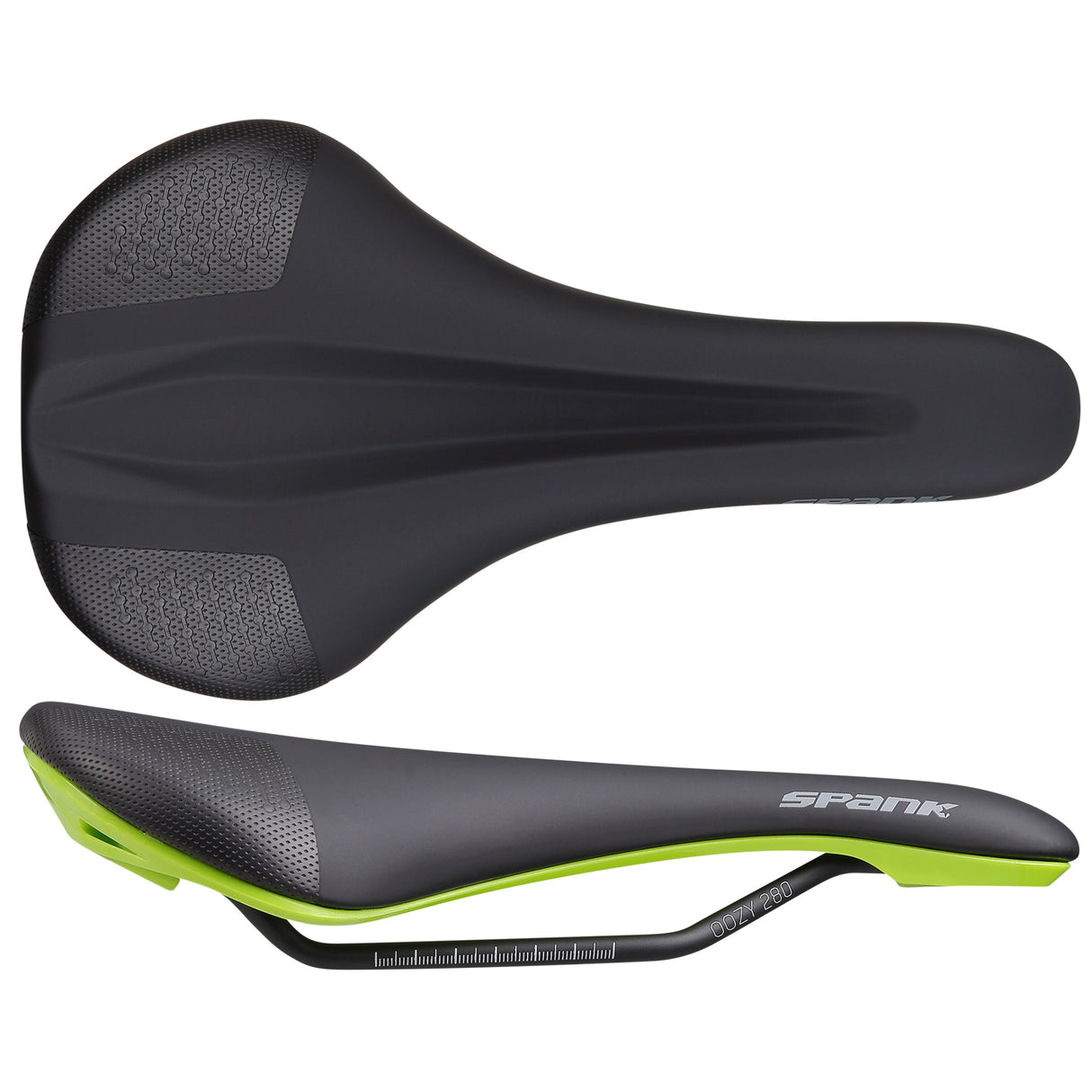 Spank Oozy 280 Saddle Black/Green - The Lost Co. - Spank - B-SP6610 - 4710155960772 - -