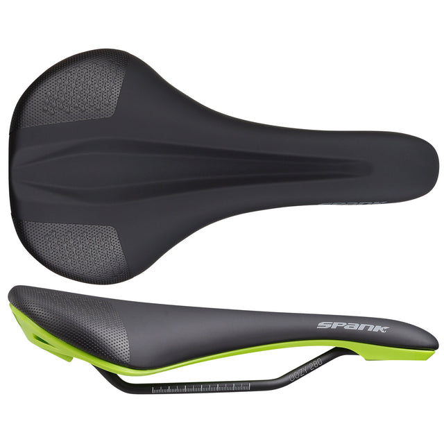 Spank Oozy 280 Saddle Black/Green - The Lost Co. - Spank - B-SP6610 - 4710155960772 - -