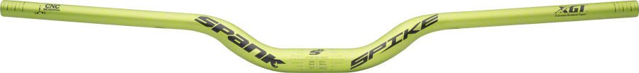 Spank Spike Race Bars 800mm Wide 50mm Rise 31.8mm Clamp Matte Green - The Lost Co. - Spank - HB7143 - 4717760767666 - -