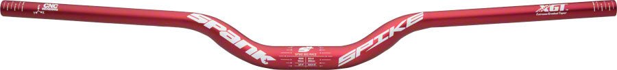 Spank Spike Race Bars 800mm Wide 50mm Rise 31.8mm Clamp Matte Red - The Lost Co. - Spank - HB7141 - 4717760767925 - -