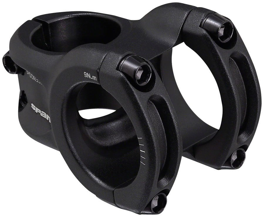 Spank Spoon 318 Stem - 33mm Length - 31.8mm Clamp - Black - The Lost Co. - Spank - B-SP3640 - 4710155967979 - -