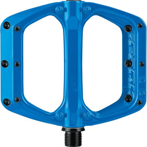 Spank Spoon DC Pedals - Platform Aluminum 9/16" 110mm Wide Blue - The Lost Co. - Spank - H450949-06 - 4711225690780 - -