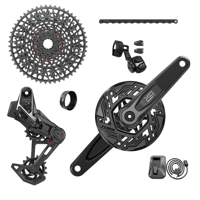 SRAM X0 T-Type Eagle AXS Transmission Groupset - eMTB Kit - Bosch w/ 160mm Cranks - The Lost Co. - SRAM - H310018-02 - 710845892363 - -