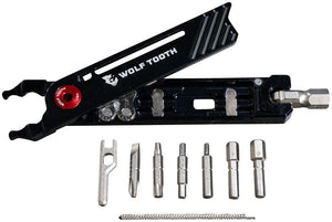 Wolf Tooth 8-Bit Pliers Red Bolt - The Lost Co. - Wolf Tooth - B-WQ9507 - 810006804560 - -