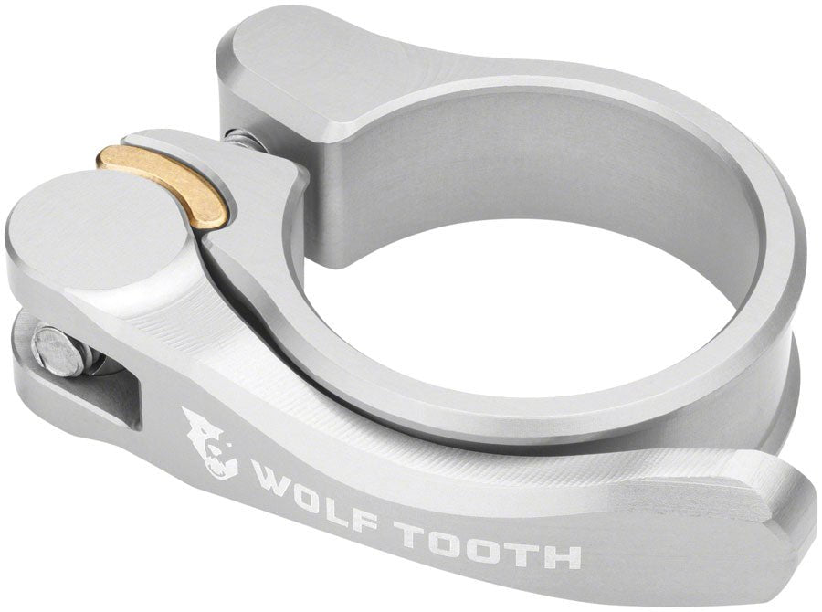 Wolf Tooth Components Quick Release Seatpost Clamp - 29.8mm Silver - The Lost Co. - Wolf Tooth - ST1368 - 810006803914 - -