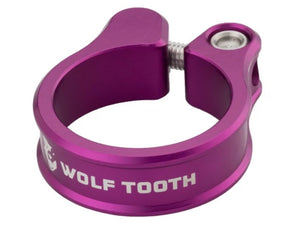 Wolf Tooth Components Seatpost Clamp - The Lost Co. - Wolf Tooth Components - SC-35-PRP - 810006800203 - Purple - 34.9mm