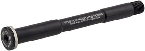 Wolf Tooth Front Thru Axle - FOX 15 x 110mm Black - The Lost Co. - Wolf Tooth - FK8312 - 812719026673 - -
